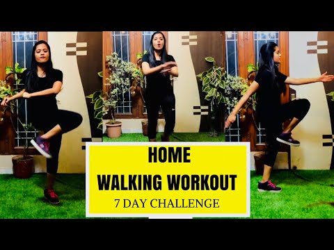 Video - Fitness - Home Workout WALKING Challenge | 7 Day Challenge BY Somya Luhadia