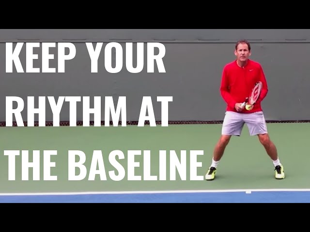 A Tennis Player Moves Back And Forth Along The Baseline?