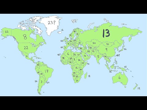 How many countries are there in the world? - UCcEPmwpXKrKzZahqjwpIAsQ