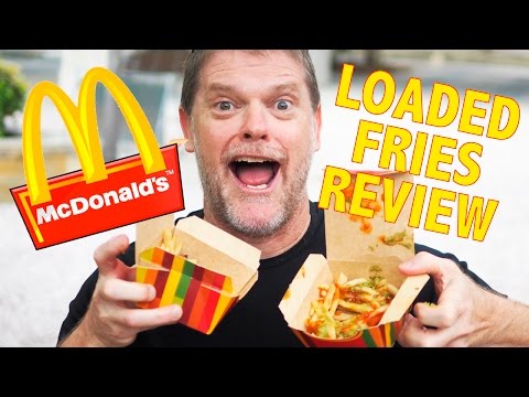 McDonalds LOADED FRIES FOOD REVIEW - FAST FOOD FRIDAY - Greg's Kitchen - UCGXHiIMcPZ9IQNwmJOv12dQ