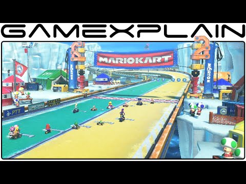 Mario Kart 8 DLC: Ice Ice Outpost Track (1080p 60fps) - UCfAPTv1LgeEWevG8X_6PUOQ