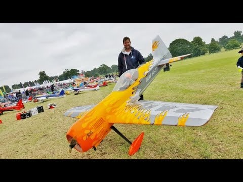 AWESOME SOUND MOKI 250cc 5 CYL RADIAL - 40% SCALE CARF SUKHOI SU-31 DISPLAY AT WESTON PARK - 2018 - UCMQ5IpqQ9PoRKKJI2HkUxEw