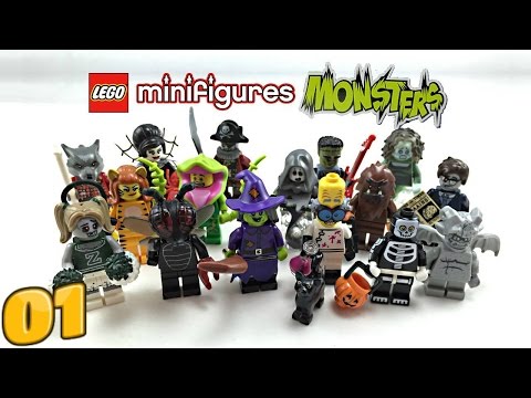 LEGO | Monster's | Series 14 Minifigures | 7 Surprise Packs | Part 1 - UC7HyvAyzpbtlw8nZ8a4oN1g