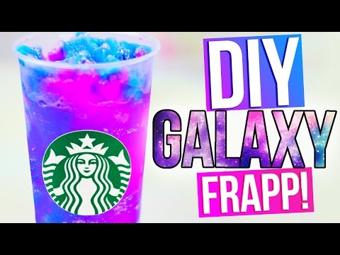 DIY GALAXY STARBUCKS   Vanilla Bean Frapp - UC6gqv2Naj9JiowZgHfPstmg