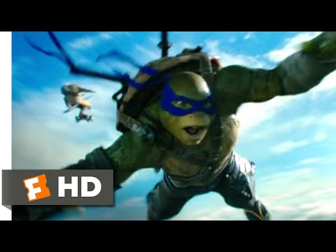 Teenage Mutant Ninja Turtles 2 (2016) - Turtles Can Fly Scene (7/10) | Movieclips - UC3gNmTGu-TTbFPpfSs5kNkg