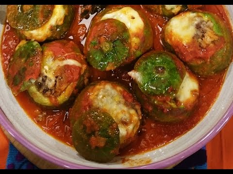 Zapallitos rellenos de carne con salsa de tomates - UCb8W2JPNwMtV4xA0LFb3LUw