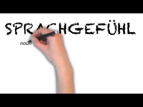 How to Pronounce 'SPRACHGEFÜHL' - English Pronunciation