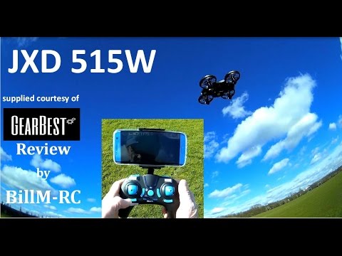 JXD 515W Wifi FPV Drone Review - UCLnkWbYHfdiwJEMBBIVFVtw