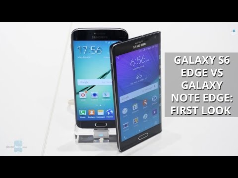 Samsung Galaxy S6 edge vs Galaxy Note Edge: first look - UCwPRdjbrlqTjWOl7ig9JLHg