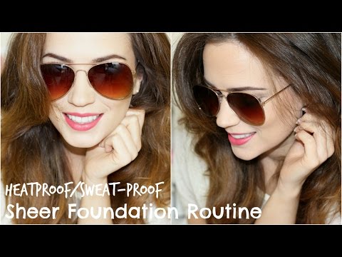 Heatproof/Sweat-proof Foundation Routine | Sheer Coverage - UC-1-zPmT368J8JRbsK_1keA