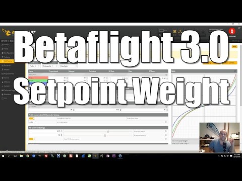 Betaflight 3.0 Setpoint Weight (2DOF PID Controller) - UCX3eufnI7A2I7IkKHZn8KSQ