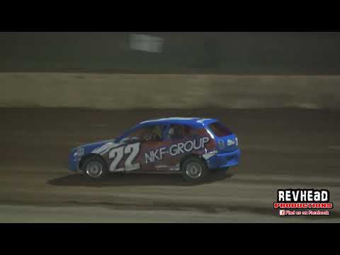 Junior Sedans New Stars - Final - Carina Speedway - 4/6/2022 - dirt track racing video image