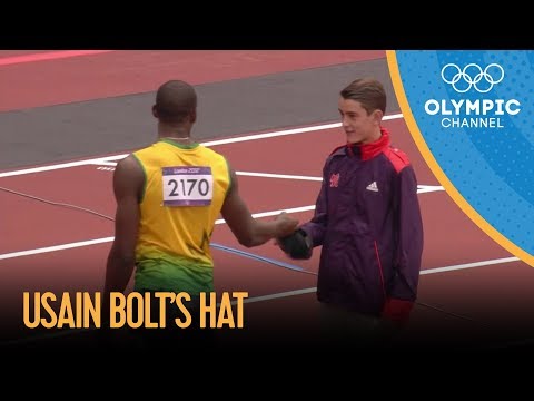 Usain Bolt Gives His Hat To Young Volunteer | London 2012 Olympic Games - UCTl3QQTvqHFjurroKxexy2Q