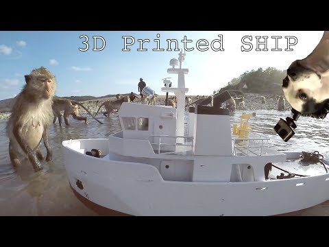 GIANT 3D Printed Utility Ship part 2 - UC7yF9tV4xWEMZkel7q8La_w