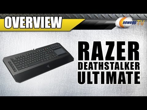 RAZER DeathStalker Ultimate USB Wired Gaming Elite Keyboard Overview - Newegg TV - UCJ1rSlahM7TYWGxEscL0g7Q