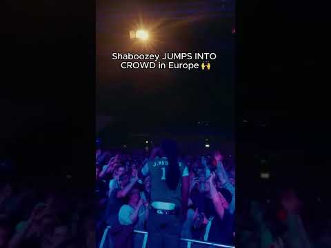 Fans got the full Shaboozey experience on his European tour.