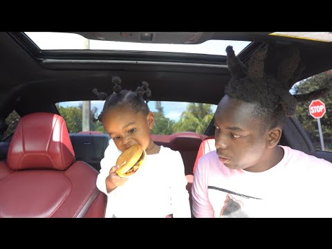 MCDONALD MUKBANG WITH 1 YEAR OLD!! (I got baby fever)