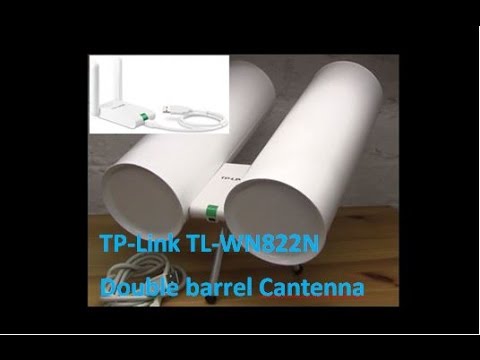 TP Link TL WN822N Double Barrel Cantenna - UCHqwzhcFOsoFFh33Uy8rAgQ