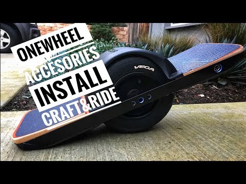 OneWheel XR Accessories  Craft&Ride OneTail Classic Footpad  #3 Vlog - UCTa02ZJeR5PwNZK5Ls3EQGQ