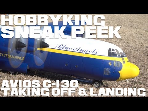 Avios C-130 Taking Off and Landing - HobbyKing Sneak Peek - UCkNMDHVq-_6aJEh2uRBbRmw