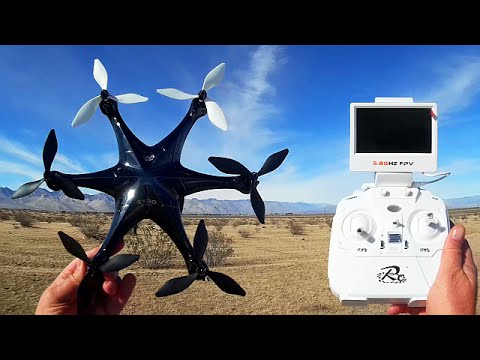 LiDi RC L6F RC126 5.8GHz FPV Camera Hexacopter Drone Flight Test Review - UC90A4JdsSoFm1Okfu0DHTuQ