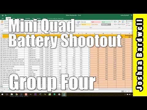 Drone Racing FPV LiPo Battery Comparison | GROUP FOUR RESULTS - UCX3eufnI7A2I7IkKHZn8KSQ