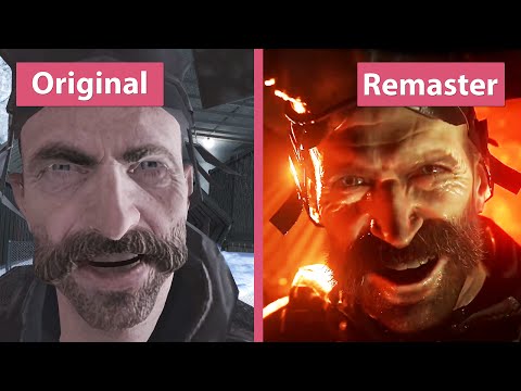 Call of Duty Modern Warfare – Remastered 2016 vs. Original 2007 (PC) Trailer Graphics Comparison - UCy1-UfHBaFlQHDLNU9lYiyQ