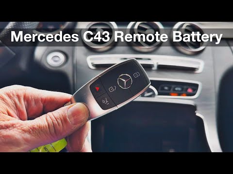 Comment Changer La Batterie De La Cl D Une Mercedes Classe C Mercedes Classe C