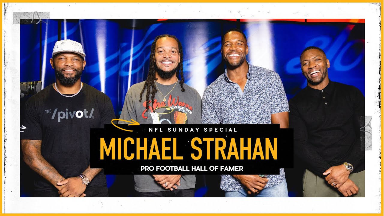 Michael Strahan mastering the media, gap between football & life, & Saquon