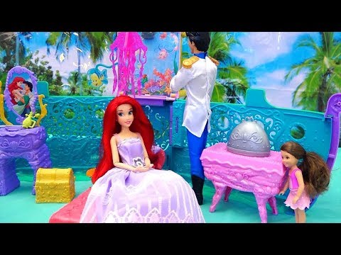 Melody's Mermaid Friend ! Toys and Dolls Fun Pretend Play for Kids with The Little Mermaid | SWTAD - UCGcltwAa9xthAVTMF2ZrRYg