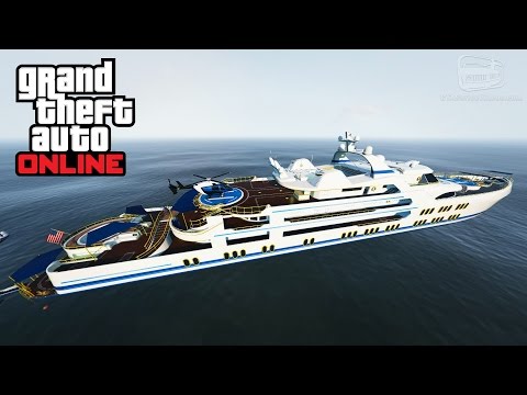 GTA Online - Yacht Gameplay and Tour [Executives and Other Criminals DLC] - UCuWcjpKbIDAbZfHoru1toFg