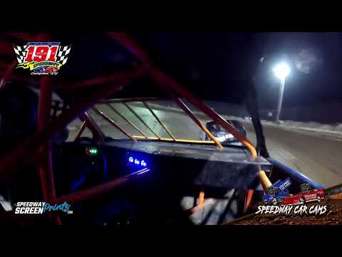 #34 Christopher Meyer - Hornet - Feature - 191 Speedway - 11-9-24 - dirt track racing video image