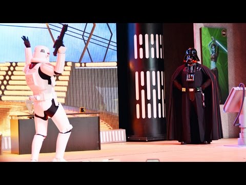 Star Wars Weekends Stormtrooper Skit 2015 Before Stars of the Saga w/Darth Vader, Carbonite - UCe-gHr2O_LP7t0YJYHZQZlg