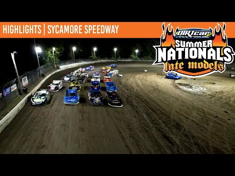 DIRTcar Summer Nationals Late Models | Sycamore Speedway | July 18, 2024 | HIGHLIGHTS - dirt track racing video image