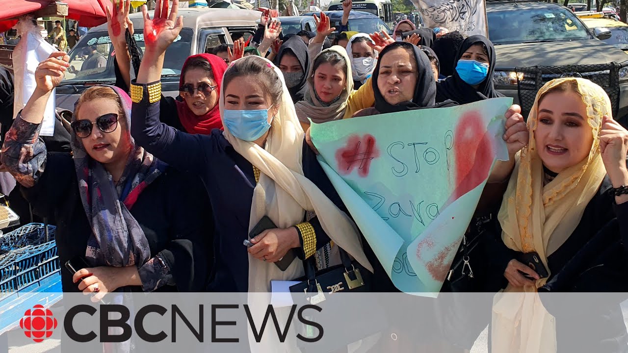 Hazara women in Afghanistan demand better security a day after suicide bombing