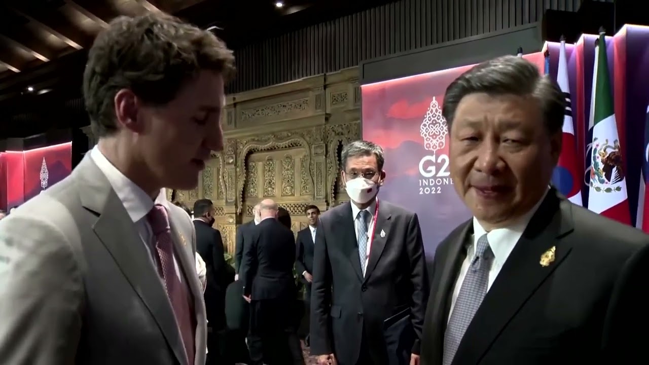 China’s Xi confronts Canada’s Trudeau at G20