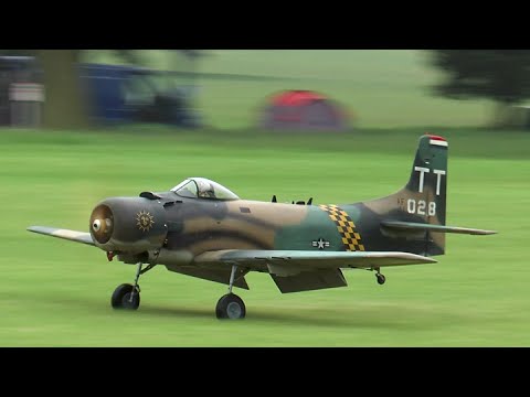 Rc Warbirds Flying In The Rain At Weston Park - UC1QF2Z_FyZTRpr9GSWRoxrA