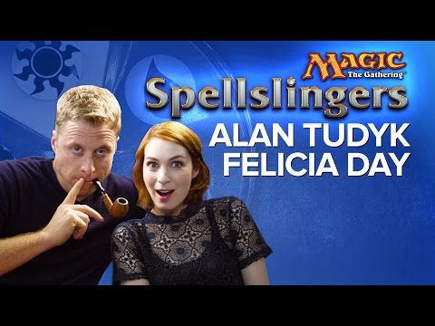 Day [9] vs. Alan Tudyk, Felicia Day, and Ryon Day  in Magic: The Gathering: Spellslingers - UCaBf1a-dpIsw8OxqH4ki2Kg