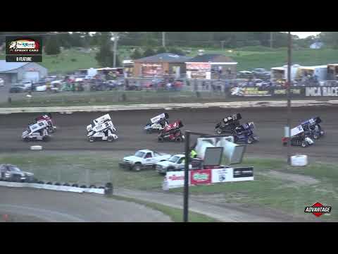 RaceSaver Sprint Car | Eagle Raceway | 6-25-2022 - dirt track racing video image
