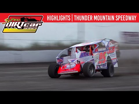 Super DIRTcar Series Big Block Modifieds | Thunder Mountain Speedway | July 9, 2024 | HIGHLIGHTS - dirt track racing video image