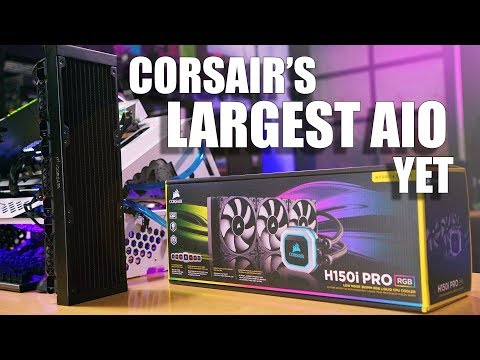 Corsair's Largest AIO yet... But is it any good? H150i Pro RGB - UCkWQ0gDrqOCarmUKmppD7GQ