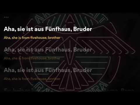 Raf Camora - Andere liga lyrics Deutsch & English