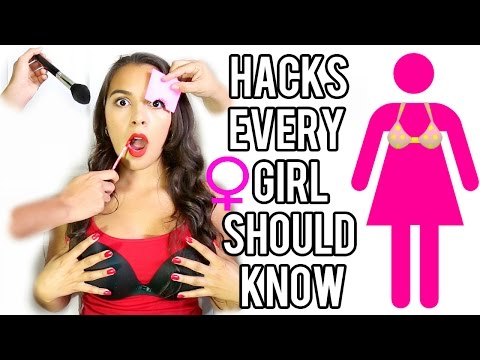 14 Beauty Hacks Every Girl Should Know for less STRUGGLES! - UCIOUkPJZtWThQBtkCRniSBw