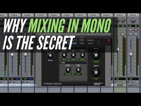 Why Mixing In Mono Is The Secret - RecordingRevolution.com - UCjRzsiP_aDWWLHV4-2LKBtg