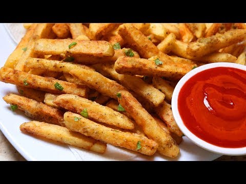 French Fries - French Fries Recipe - Crispy French Fries Recipe - Restaurant Style French Fries