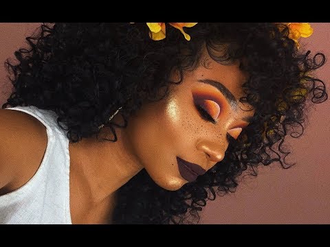 Fall Ombre Matte Cut Crease + Bold Lips | MakeupTiffanyJ - UCvlpldhpnxxrKQzI9-oXzCA