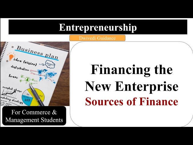 What Are Three Different Ways An Entrepreneur Can Finance A New Business Venture?