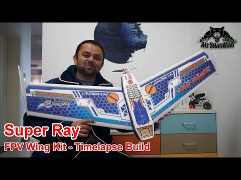 Timelapse Build DW hobby Super Ray 1100mm EPP FPV Flying Wing - UCsFctXdFnbeoKpLefdEloEQ