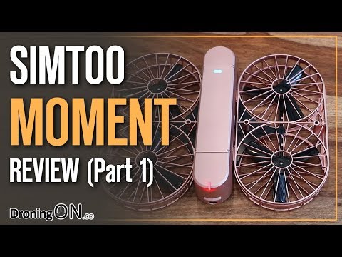 DroningON | SimToo Moment Drone Review (Part 1) - Unboxing, App & Indoor Flight - UCYoEOmvbMm0LX6AsIwANvug