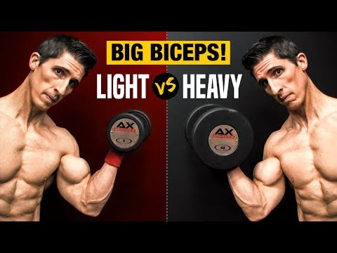 Heavy Weights VS. Light Weights for Big Biceps (WHICH IS BEST?) - UCe0TLA0EsQbE-MjuHXevj2A